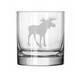thumbnail image 1 of 11 oz Rocks Whiskey Highball Glass Moose, 1 of 1