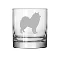 thumbnail image 1 of 11 oz Rocks Whiskey Highball Glass Samoyed, 1 of 1