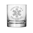thumbnail image 1 of 11 oz Rocks Whiskey Highball Glass Trust Me I'm A Paramedic, 1 of 1