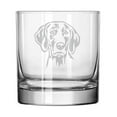 thumbnail image 1 of 11 oz Rocks Whiskey Old Fashioned Glass Gift Weimaraner Face, 1 of 1