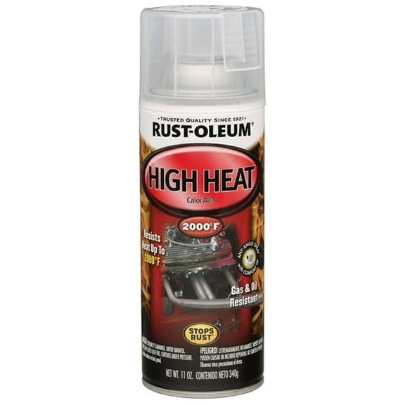 11 oz Rust-Oleum Brands 260771 Clear Automotive High Heat Coating