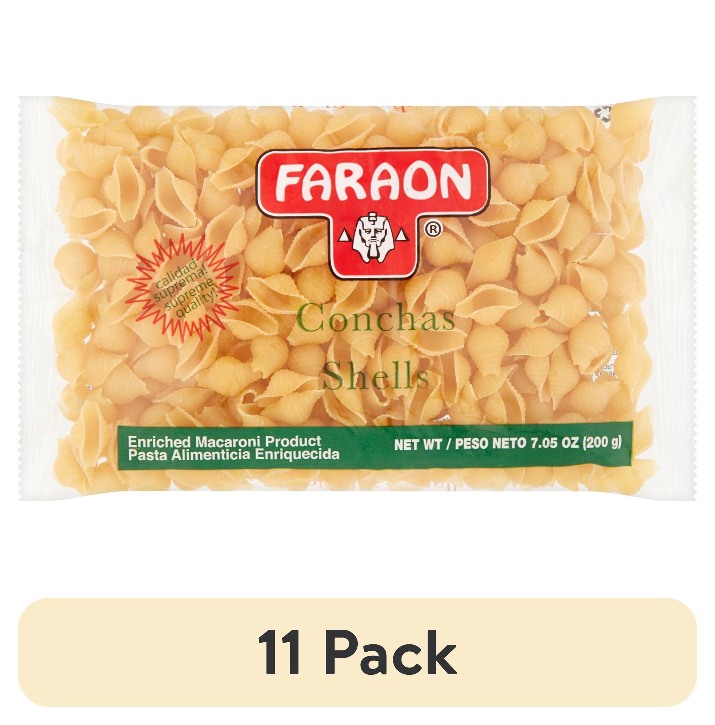 (11 pack) Faraon Enriched Macroni Shells, 7.05 Oz