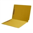 thumbnail image 1 of 11 pt Color Folders, Full Cut 2-Ply End Tab, Letter Size, Fasteners Pos #1 & #3, Yellow (Box of 50), 1 of 3