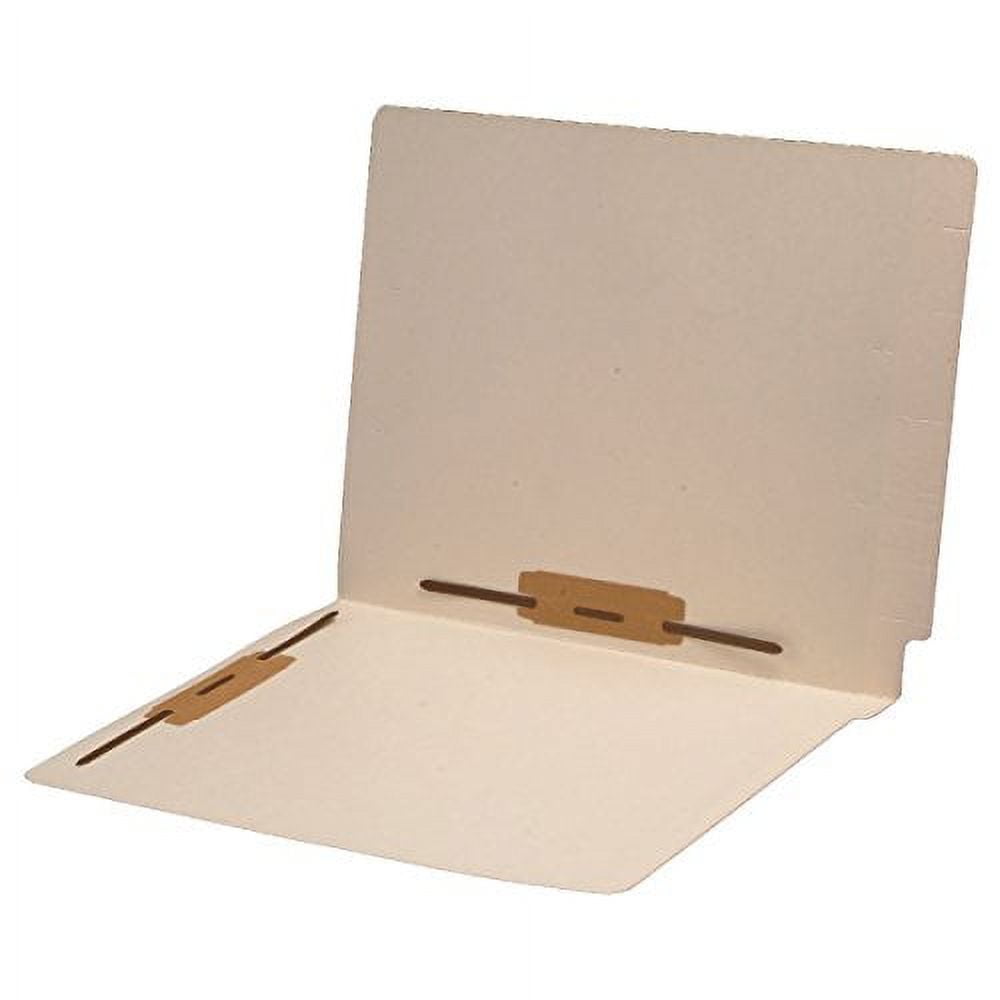 11 pt Manila Folders, Full Cut 2-Ply End Tab, Letter Size, Fastener Pos ...