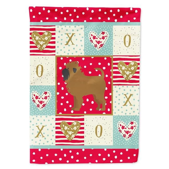 11 x 0.01 x 15 in. Affenpinscher No.1 Love Garden Flag