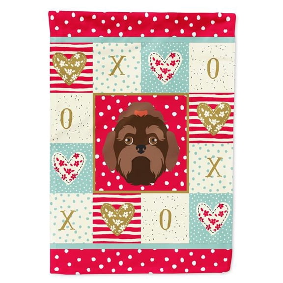 11 x 0.01 x 15 in. Russian Lapdog Flag Garden Size
