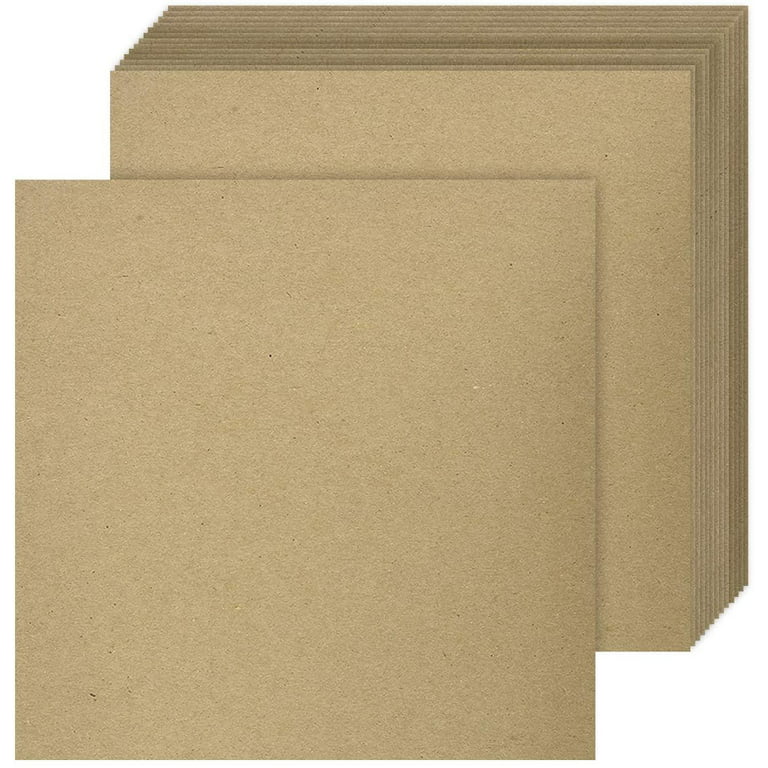 Kraft Board Brown Chipboard - 8 ½ x 11 .022 Cardboard