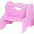 thumbnail image 1 of 11 x 12 x 13 in. MDF Step Stool - Soft Pink, 1 of 1