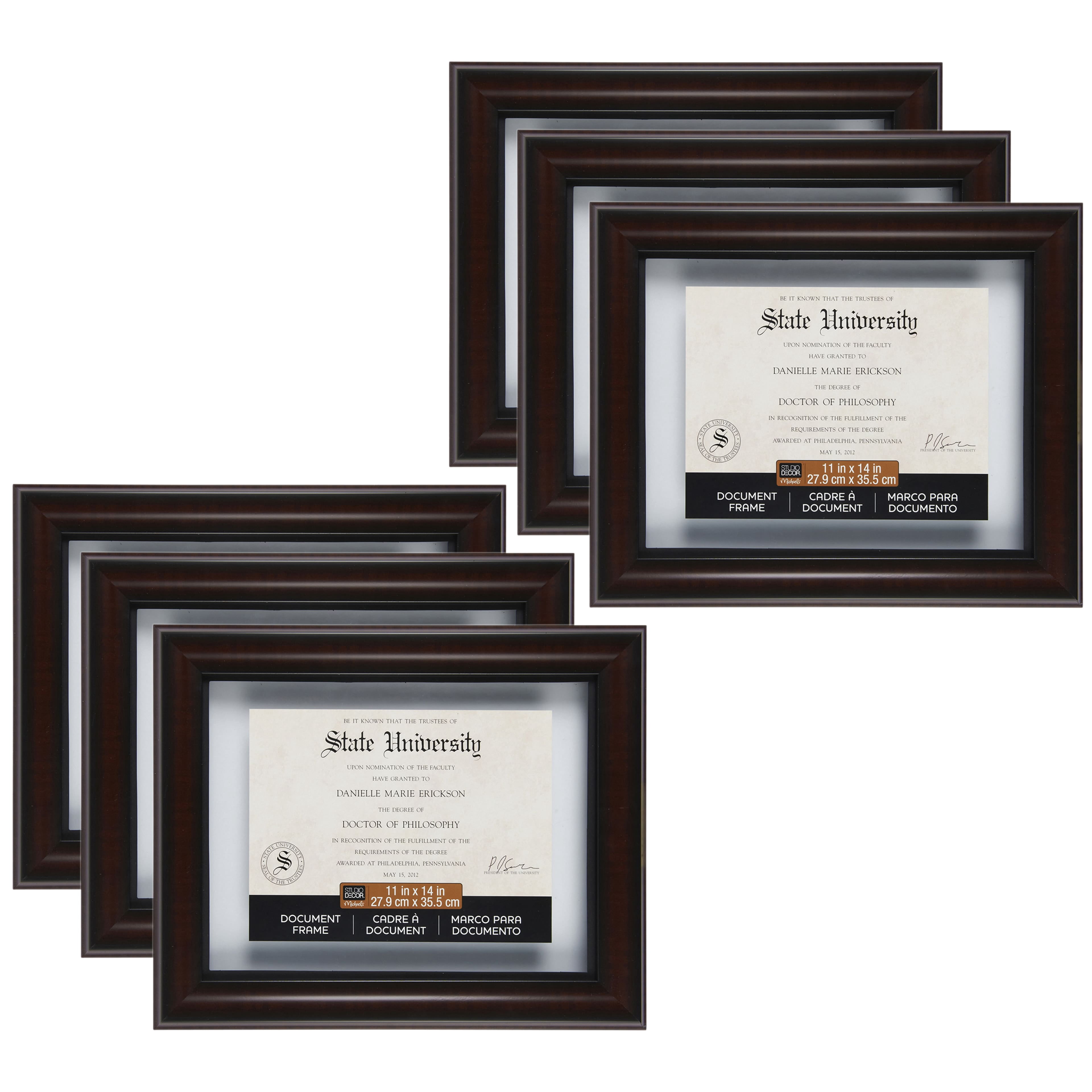 Floating Document Frame Studio Decor 11