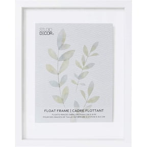 11" x 14" White Float Frame by Studio Decor