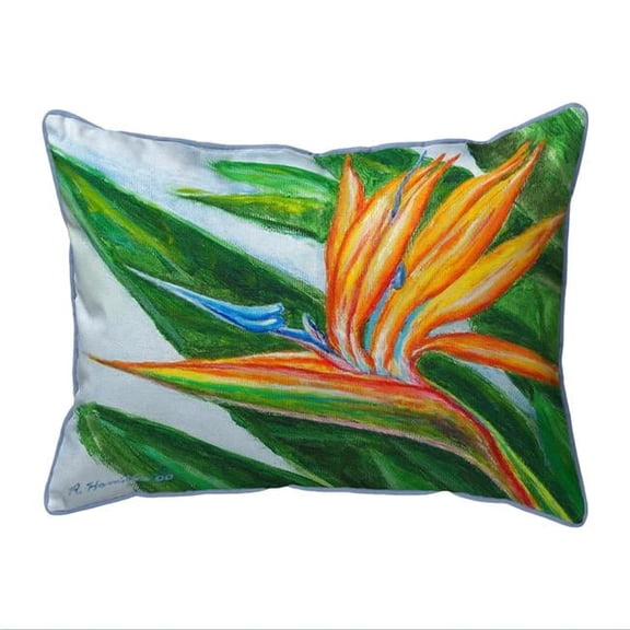 11 x 14 in. Bird of Paradise Small Indoor & Outdoor Pillow
