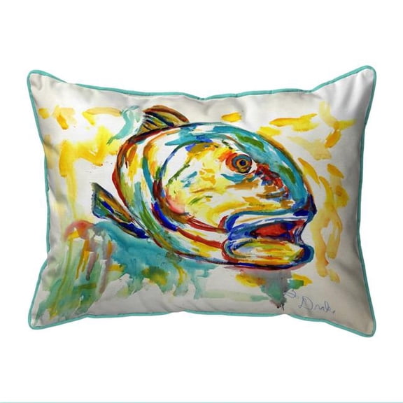11 x 14 in. Grouper Fish Pillow - Small