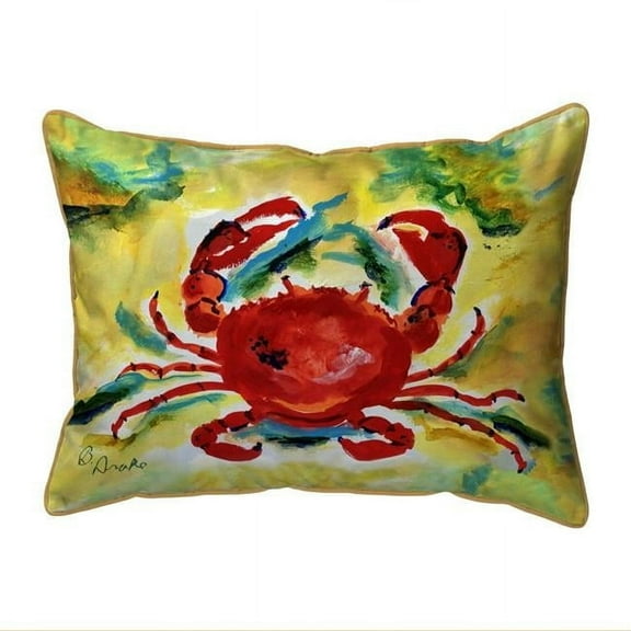 11 x 14 in. Rock Crab Indoor & Outdoor Pillow - Small