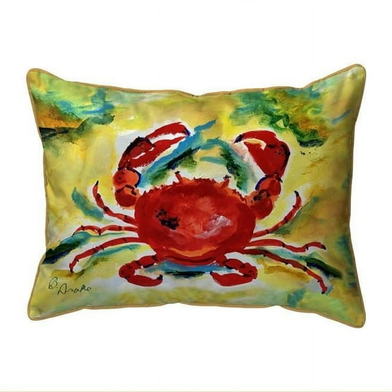11 x 14 in. Rock Crab Indoor & Outdoor Pillow - Small