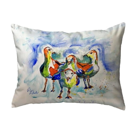 11 x 14 in. Sea Gull Guys Non-Corded Pillow - Small