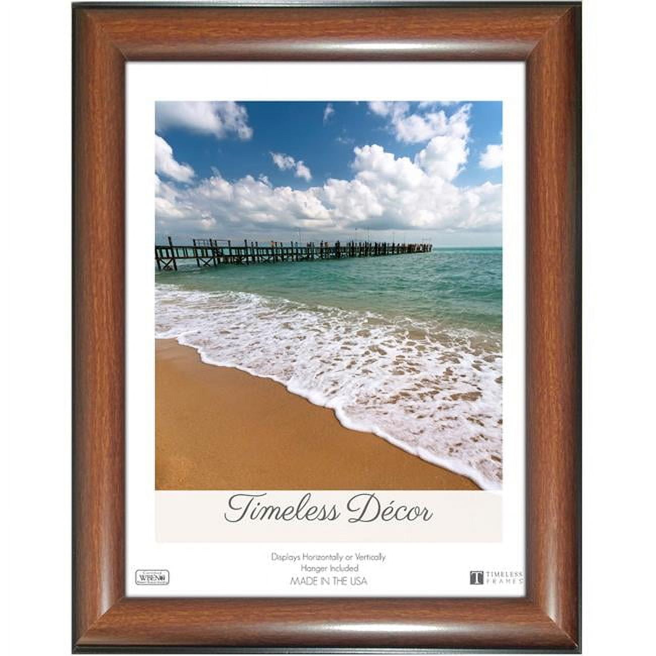 11 x 14 in. Taylor Photo Frame, Black & Walnut - Walmart.com