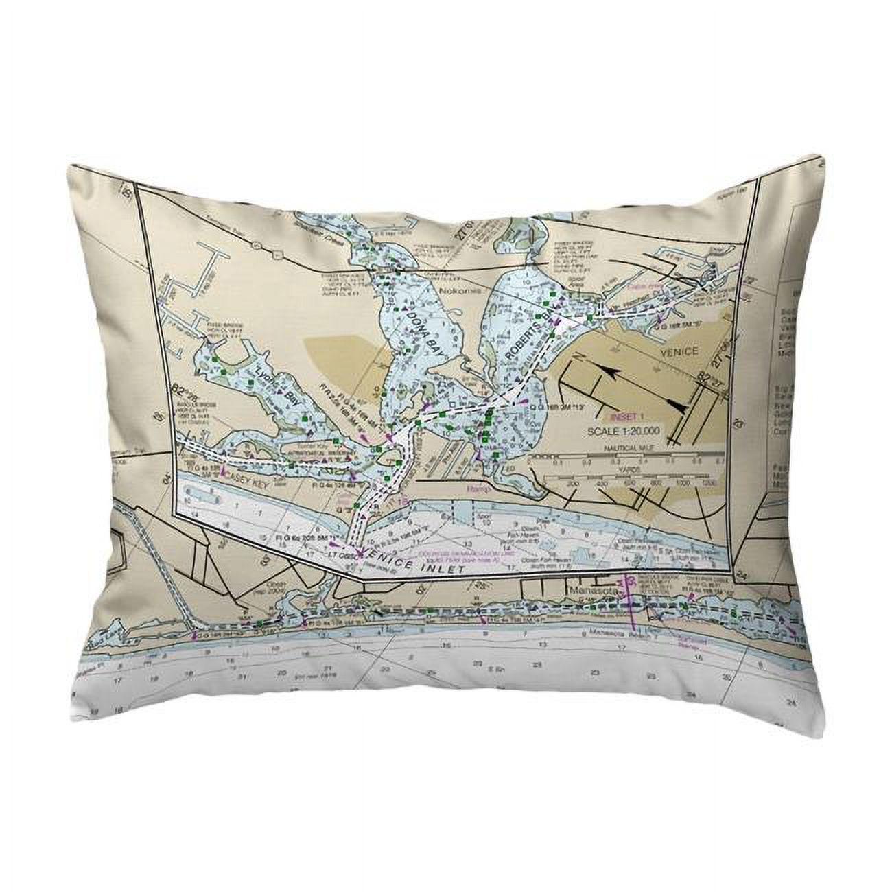 11 x 14 in Venice to Manasota - 11 X 14 In Venice To Manasota Key Florida Nautical Map Non Corded Indoor Outdoor Pillow 2a08cc7b Dfd4 4674 A8ad 7155250b0a15.ca45cb1436a6140b68bc30f6f3a7f28a 