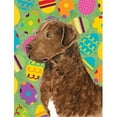 thumbnail image 1 of 11 x 15 In. Chesapeake Bay Retriever Easter Eggstravaganza Flag, Garden Size, 1 of 1