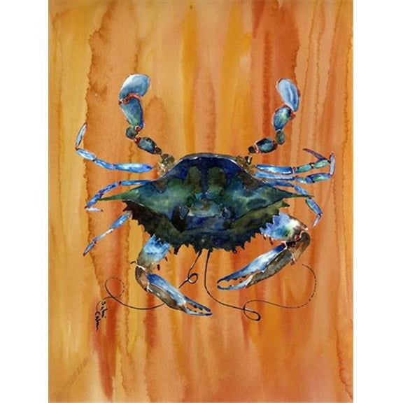 11 x 15 In. Crab Flag, Garden Size