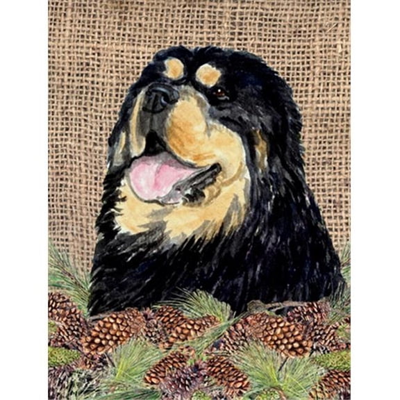 11 x 15 In. Tibetan Mastiff Flag- Garden Size