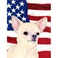 thumbnail image 1 of 11 x 15 in. Usa American Flag With Chihuahua Flag Garden Size, 1 of 1