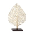 thumbnail image 1 of 11" x 16" Gold Metal Tree Sculpture, by DecMode, 1 of 10