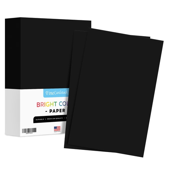 11 x 17" Eclipse Black Color Paper Smooth, for School, Office & Home Supplies, Holiday Crafting, Arts & Crafts | Acid & Lignin Free | Regular 24lb Paper - 1 Ream of 500 Sheets