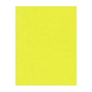 Staples Cardstock Paper 110 lbs 8.5 x 11 Canary 250/Pack (49704) 