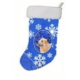 thumbnail image 1 of 11 x 18 in. Australian Cattle Dog Winter Snowflakes Snowflakes Holiday Christmas Stocking, 1 of 1
