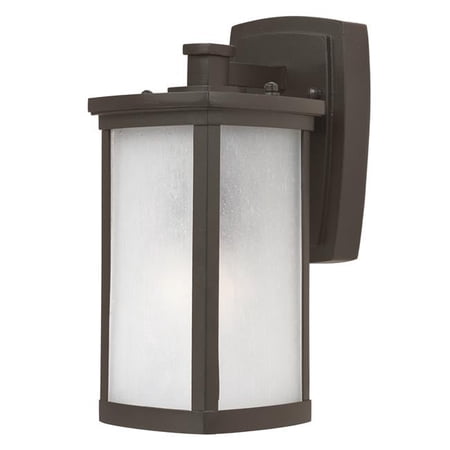 11 x 5.25 in. Terrace One Light Small Outdoor Wall, Bronze