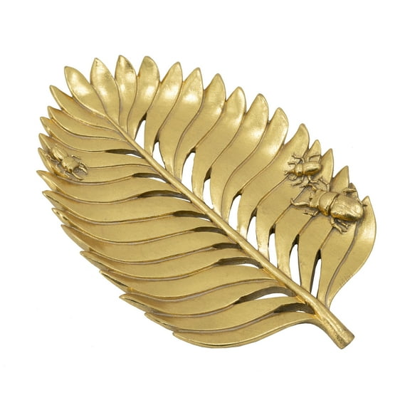 11 x 6.5" Decorative Leaf Plate 8Ea/Ctn