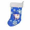 thumbnail image 1 of 11 x 8 In. Pig Winter Snowflakes Holiday Christmas Stocking, 1 of 1