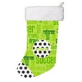 thumbnail image 1 of 11 x 8 In. Soccer Score Christmas Stocking, 1 of 1