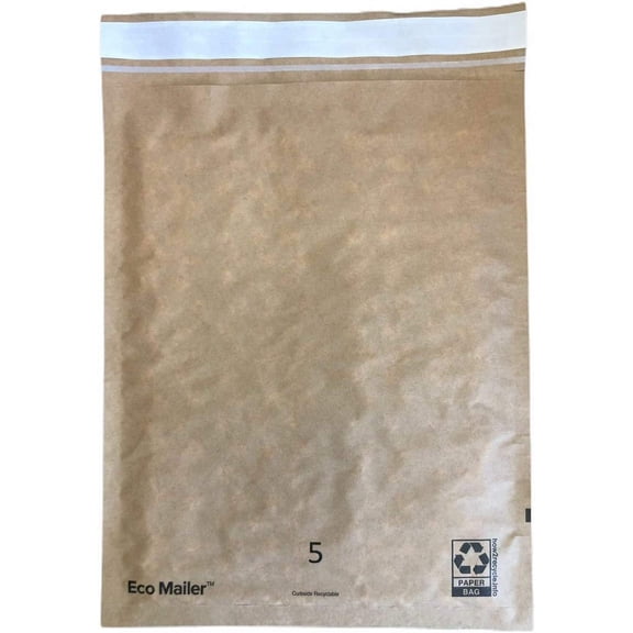 11"x14" Curbside Recyclable Padded Mailer Envelopes Eco Friendly with Self Seal Tear Strip 50
