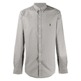 thumbnail image 1 of $110.00 Polo Ralph Lauren Men's BigandTall Embroidered-logo Shirt, Grey, 2XLT, 1 of 2
