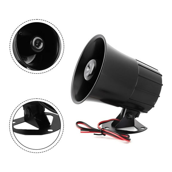 110-120dB Siren Alarm with Adjustable Horns for Security Systems
