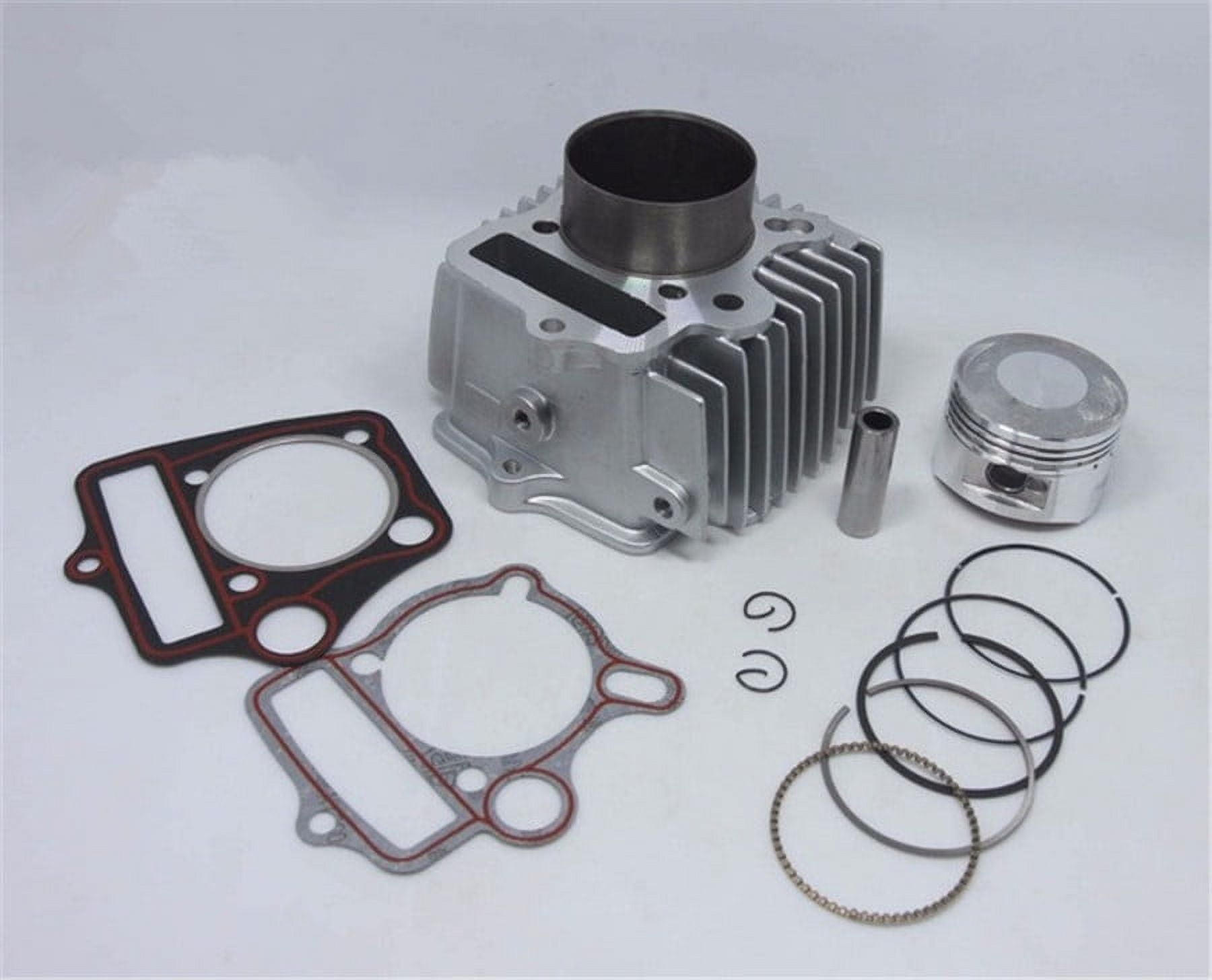 52mm Complete Piston Kit For 110cc/125cc ATV, Quad & Go Kart – Rings, Springs & Pin Included