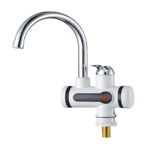 110/220 360° Instant Water Heater Faucet Kitchen Fast Hot Tap Water Miniture Temperature LED Display with Shower