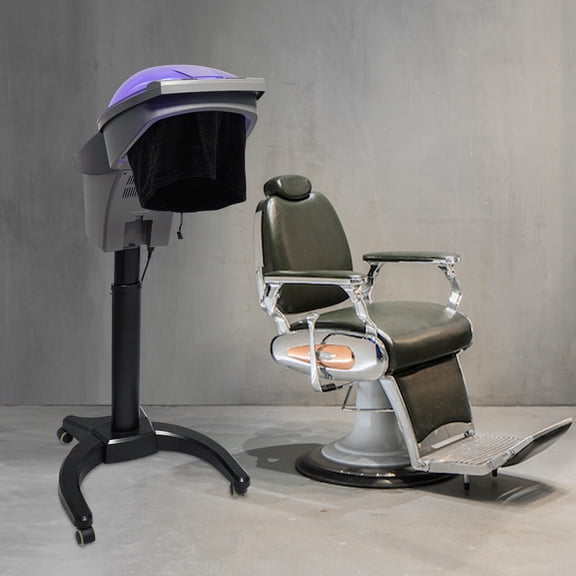 110-240V Hair Steamer with Hood  700W, 1700ml Tank, Sturdy Base  for Home & Salon Hair Care