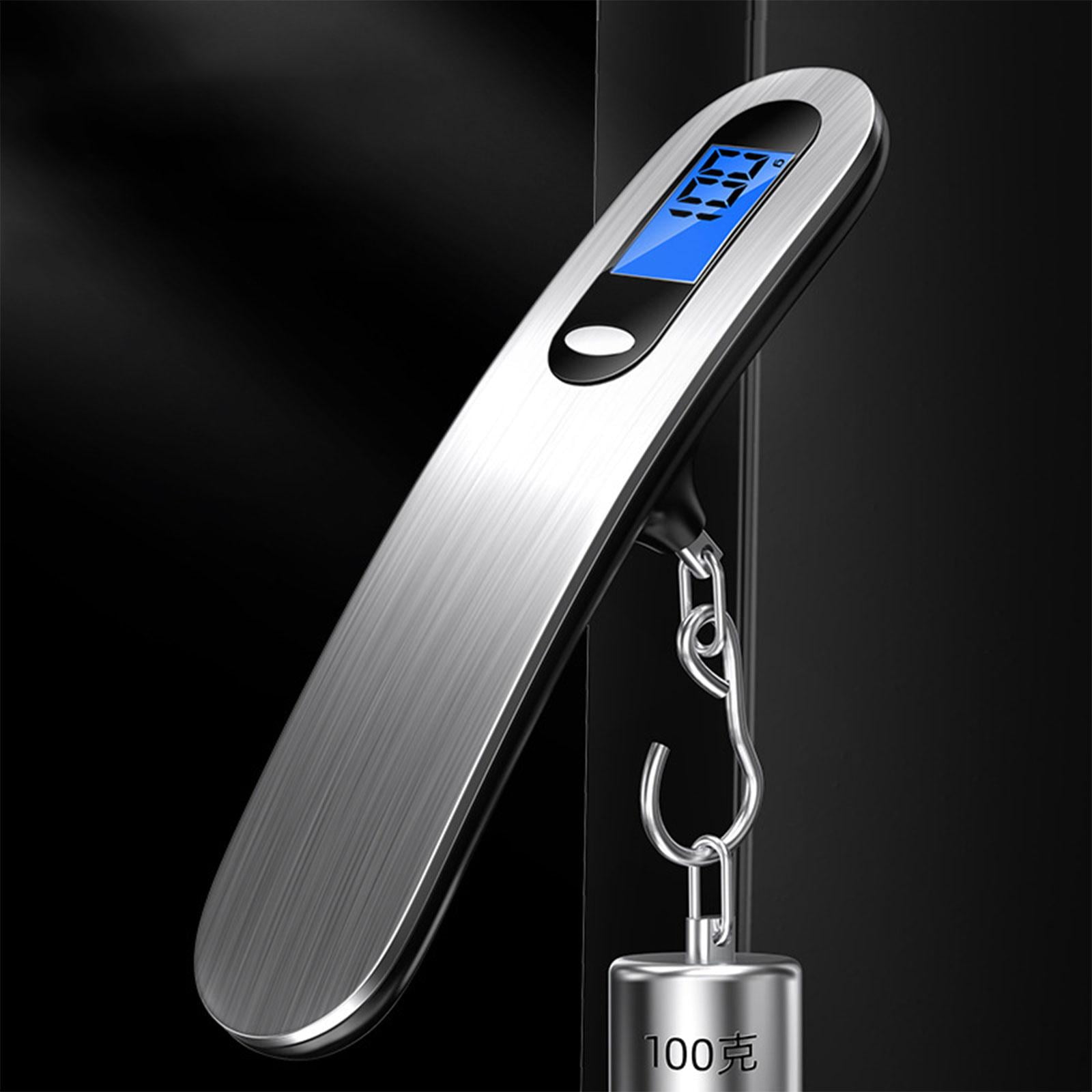 110 50kg Digital Luggage Scale, Bag Hanging Scales Handheld Weight Scale Hanging Suitcase Weight ...