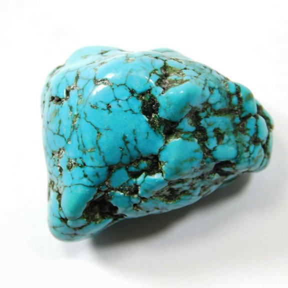 110 Ct Rough Slab Crystal Loose Gemstone Natural Arizona Blue Turquoise