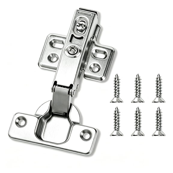 110 Full Overlay Soft Close Frameless European Cabinet Hinges,3D Adjustable Quick Release,35mm Cup,Kitchen Door Hinges, bisagras para gabinetes de cocina,10 Pack