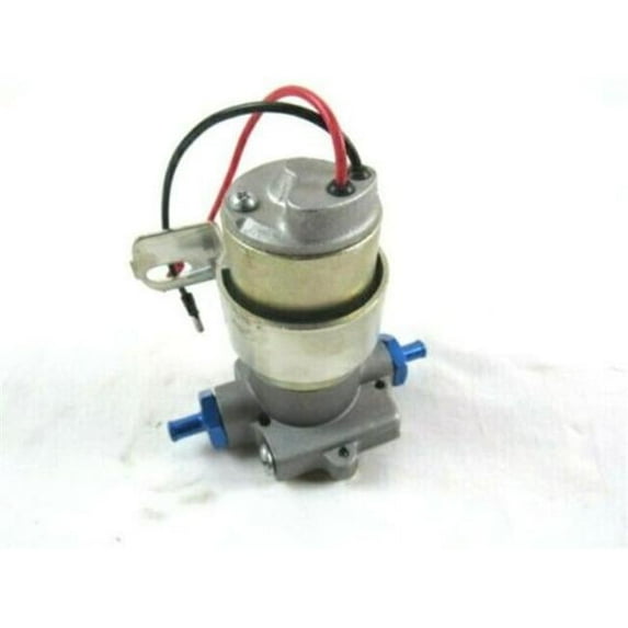 110 GPH Electric Fuel Pump with Blue Zinc Finished Fitting