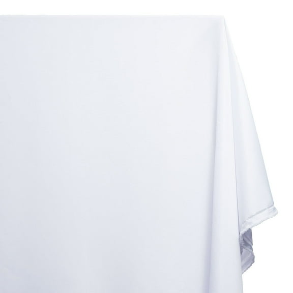 110 GSM Geometric Shadow Extra Wide Sheer Polyester Dobby Fabric By The Yard For Sewing Curtains, Drapery, Home Décor, & Upholstery - White (1 Yard)