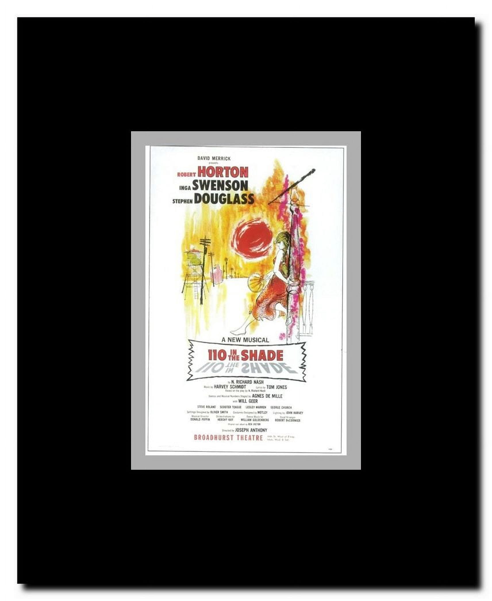 110 In the Shade (Broadway) Framed Movie Poster