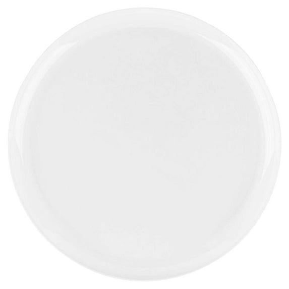 (110 PACK)EcoQuality 10.6" inch White Round Plastic Plates - Disposable China Like Party Plates, Heavy Duty Dinner Plates, Salad Plate, Dessert, Wedding, Baby Showers, Receptions,Serveware