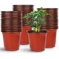 thumbnail image 1 of 110 Pcs 3.5 Inch Plastic Plant Pots, Nursery Pots for Succulents Seedlings, Small Plant Pots with Drainage Holes, Plastic Garden Pots for Home Gardening, 1 of 6