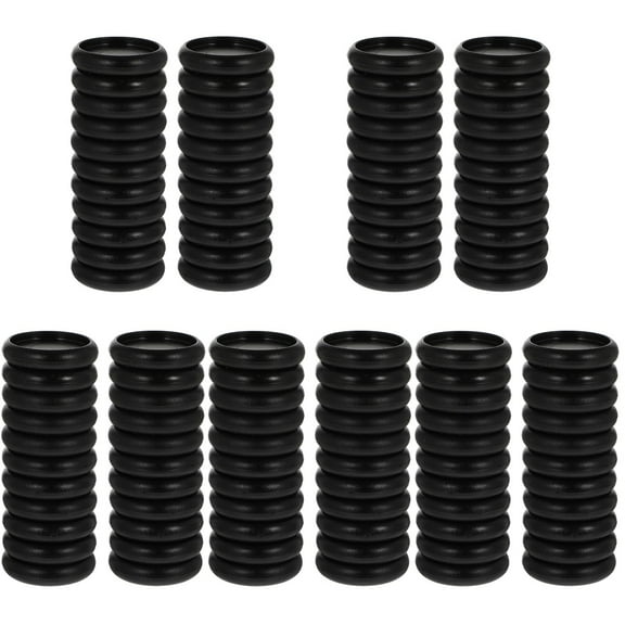 MERRYHAPY Black Discbound Expansion Discs for Student Notebooks, Binding and Office Use
