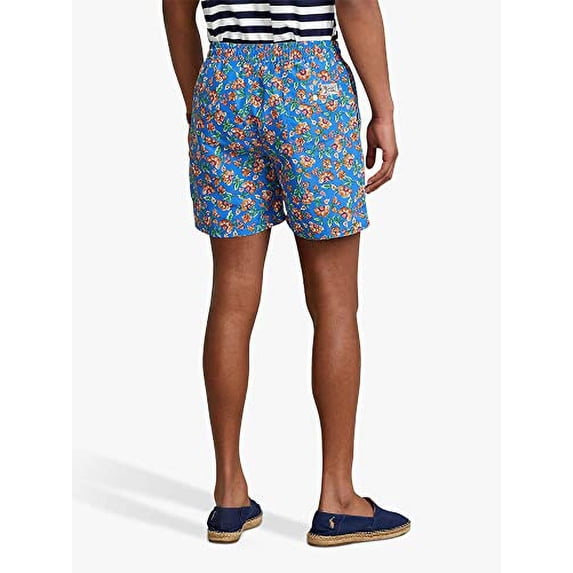 $110 Polo Ralph Lauren Men's Big&Tall Traveler Swim Trunks Bramble Woodblock 4XB