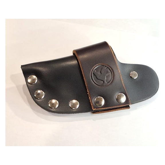 110 Quick-Draw Knife Sheath - Black/Brown Belt Loop